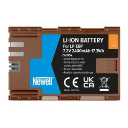 Newell akku LP-E6P USB-c Canon 2400mAh