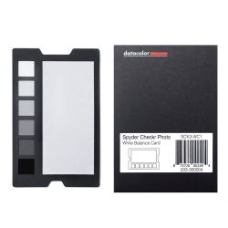 Datacolor Spyder Checkr Photo White Balance Card